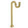 Kingston Brass Vintage 1-1/4 Inch Brass S-Trap, 18 Gauge