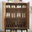 Armoire à chaussures en rotin avec portes-1954743798