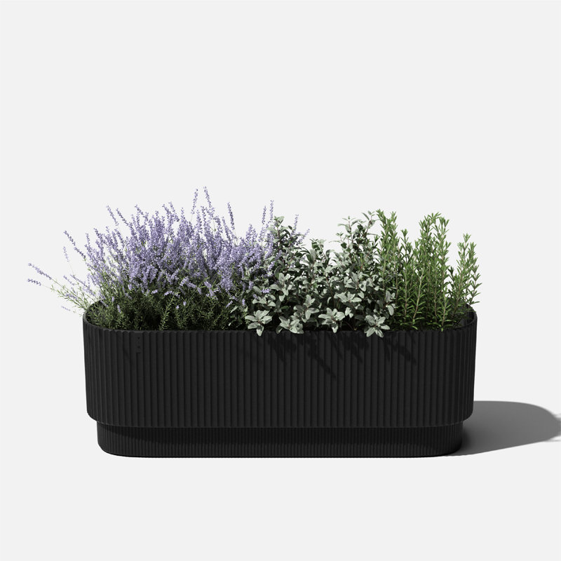 Jardinière Veradek Demi Series, 1, Noir
