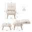 Ensemble de chaises d'appoint modernes avec repose-pieds-1299276905