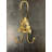 Kaimani Pewter Wall Wall Hook