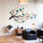 Glam Plants & Flowers Wall Decor on Metal
