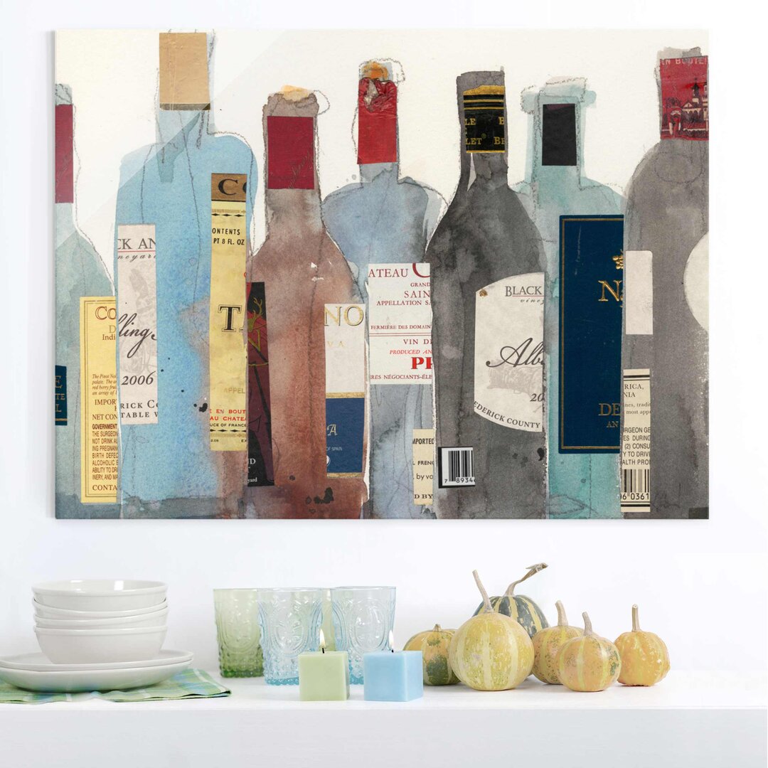 Glasbild Wine and Spirits II