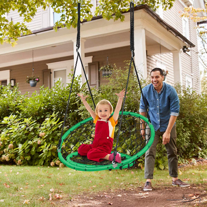 Mueller Freeport Park Swing Set with 1 Swing(s), Green