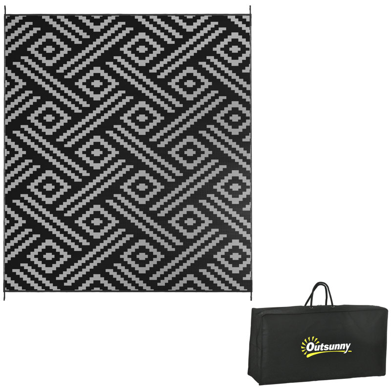 Reversible Outdoor Rug, Rectangle 8' x 10'
