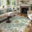 Watte Traditional Oriental Tribal Machine Washable Area Rug with Non-Slip Backing Perfect for Living Room, Dining Room, Bedroom Decor-418953051