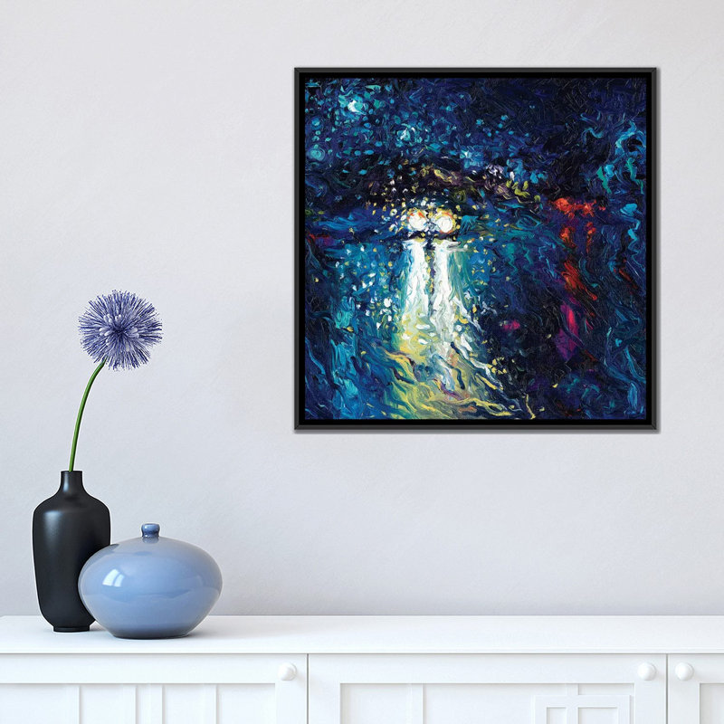 Mini Cooper Onven par Iris Scott - Estampe numérique sur toile tendue avec châssis, H 18 po x l 18 po x P 1,5 po