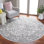 Tapis oriental en jute / polypropylène / latex tissé à la machine Lowrey