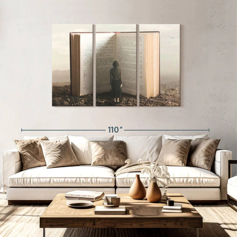 Kerner Reading Book, 48" H x 74" W