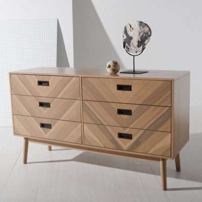 6 Drawer 56'' W Double Dresser