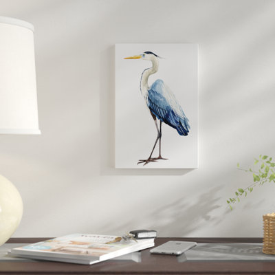 «Seabird Heron I» par Grace Popp - impression sur toile