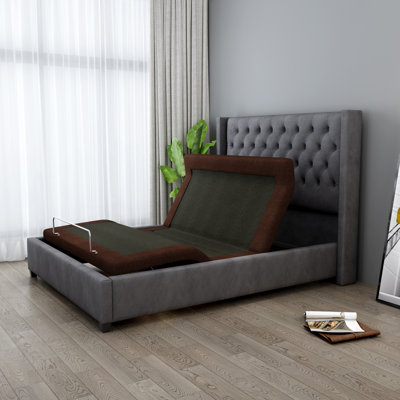 Lit ajustable 15,5 po avec télécommande sans fil