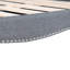 Lit plateforme tapissier Charletta