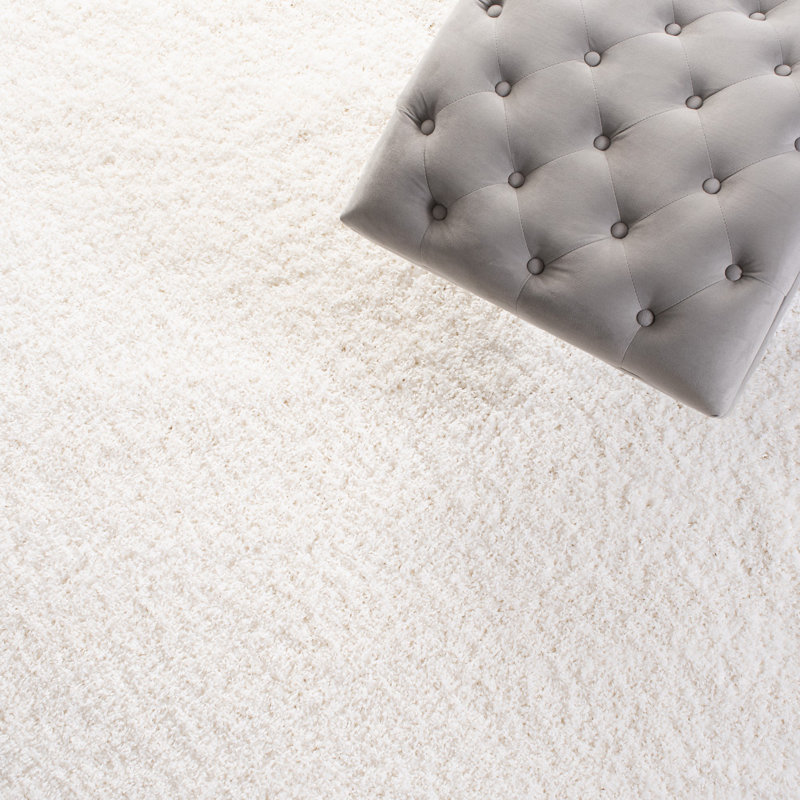 Tapis blanc Assar, Carré 4 pi