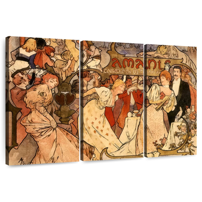 Leisha Amants, 36" H x 57" W