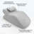 Adult Ergonomic Memory Foam Wedge Pillow-135924840