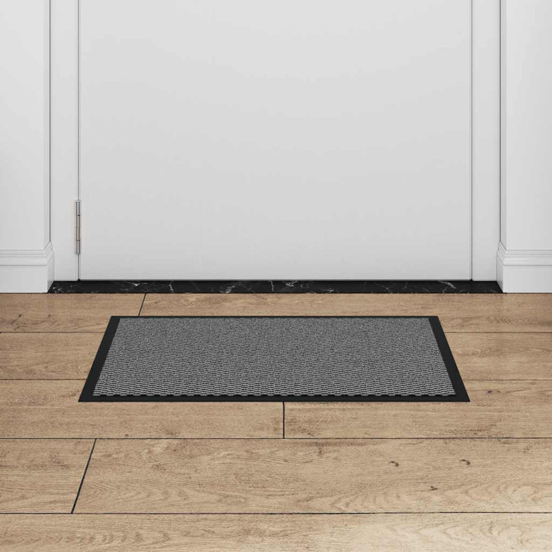 Non-Slip Indoor / Outdoor Door Mat, 40cm W x 60cm L, Anthracite