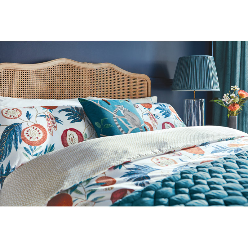 Jackfruit Cotton Duvet Cover Set, Super King Duvet Cover + 2 Pillowcases