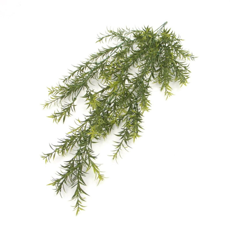 Multipack Hanging Plants Fire / UV Resistant 78cm Faux Fern Plant