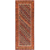 One-of-a-Kind Runner 3'10" x 10'6" Hand Knotted Area Rug