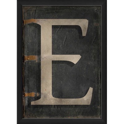 " Letter E "