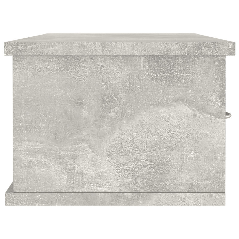Allendale Floating Shelf, Concrete Grey