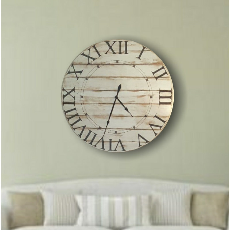 Horloge murale surdimensionnée campagne Witter, Petit