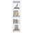 65'' H Clear Display Cabinet with Human Body Sensing Intelligent LED Light-1422081249