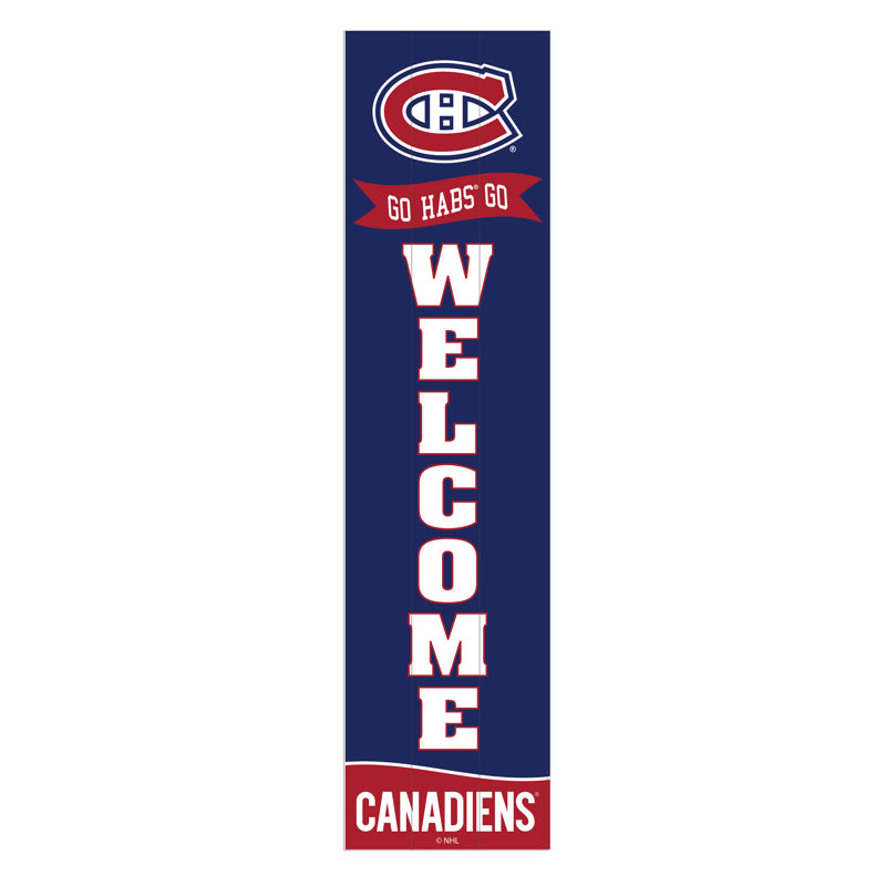 Enseigne murale 47 po NHL, NHL Montreal Canadiens