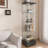 Modern Glass Display Cabinet With Drawer-1117212272