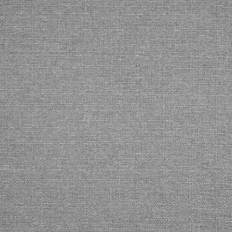 Keisha 29" Traditional Wingback Accent Chair with Textured Fabric Upholstery, Button-Tufted Back & Foam Cushioned Seat, Gray