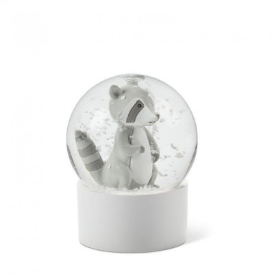 Raccoon Snow Globe