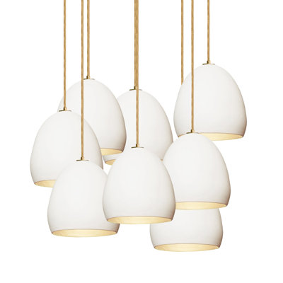 Clay 8 - Light Chandelier