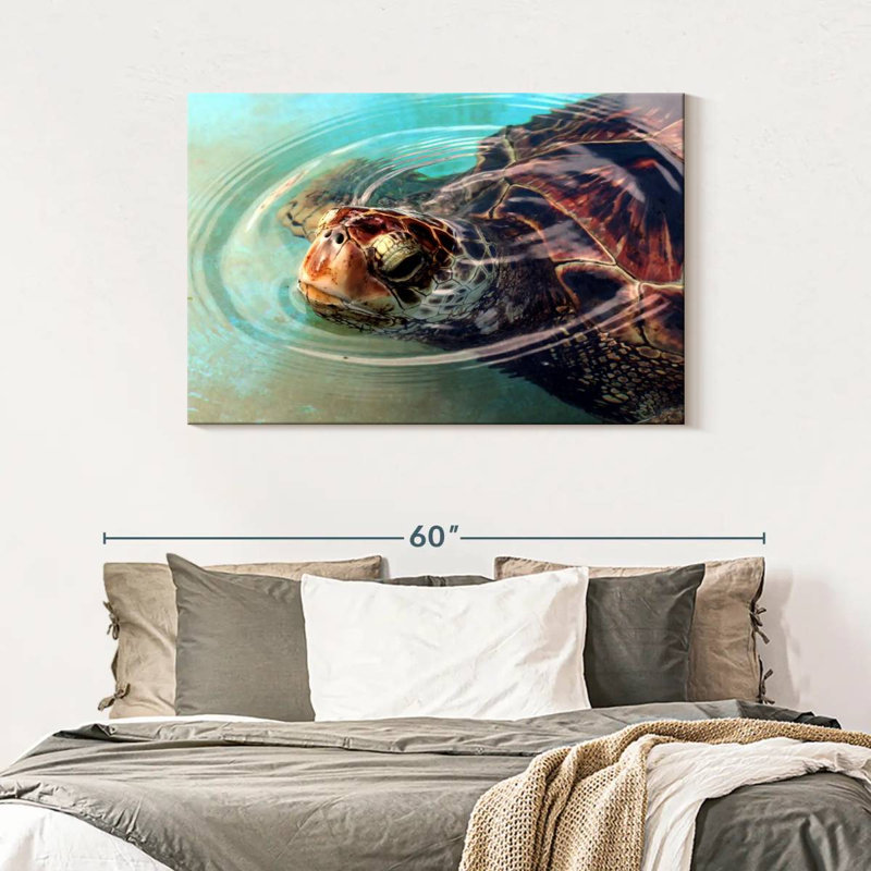 Brampt Peaking Turtle, 30" H x 45" W