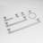 Veil 6-Piece Bathroom Hardware Set-121494843