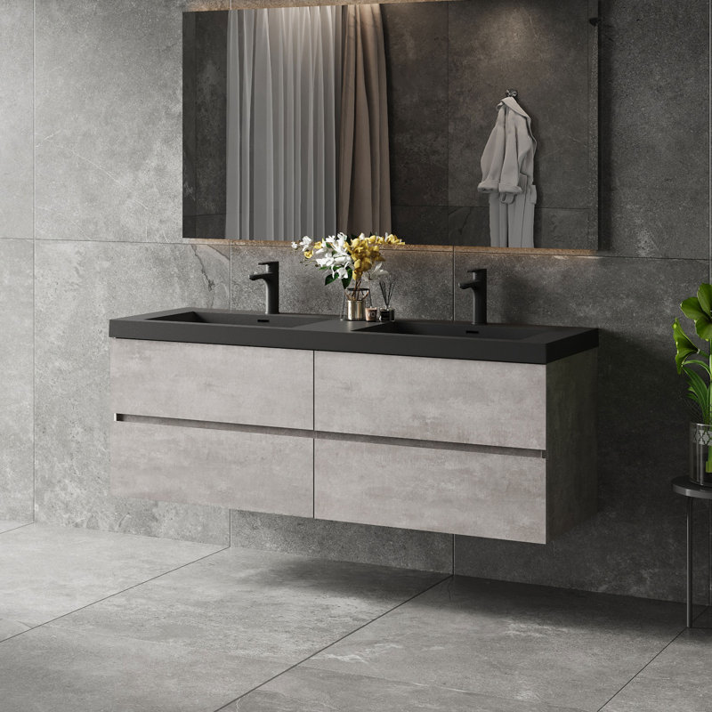 Meuble-lavabo double Dhruven