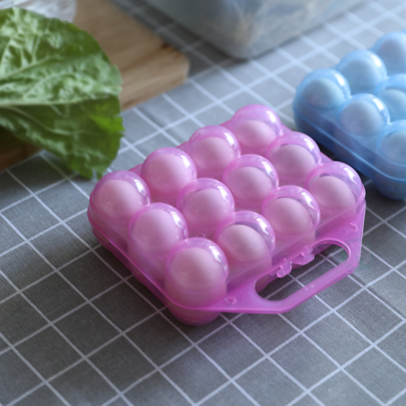 Ensemble de rangement alimentaire pour œufs Burwell, Rose