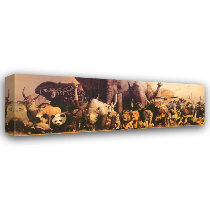Noah's Ark, 16" H x 48" W