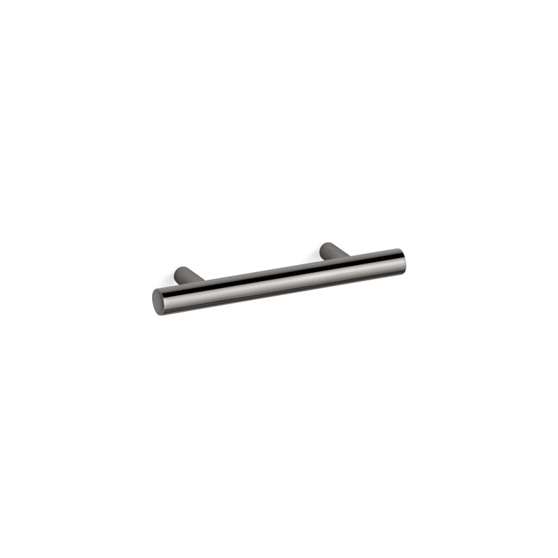 Purist® 3" Center to Center Bar Cabinet Pull or Drawer Pull for Vanities, Vibrant Titanium