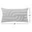 Embroidered Cotton Lumbar Throw Pillow-789010672