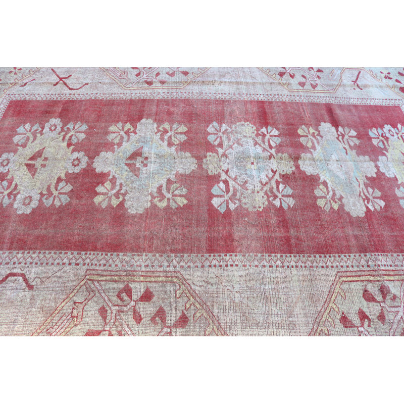 Tapis turc fait à la main pour décoration de salon dans un style bohème chic et ethnique, idéal pour ajouter une touche rétro à votre maison