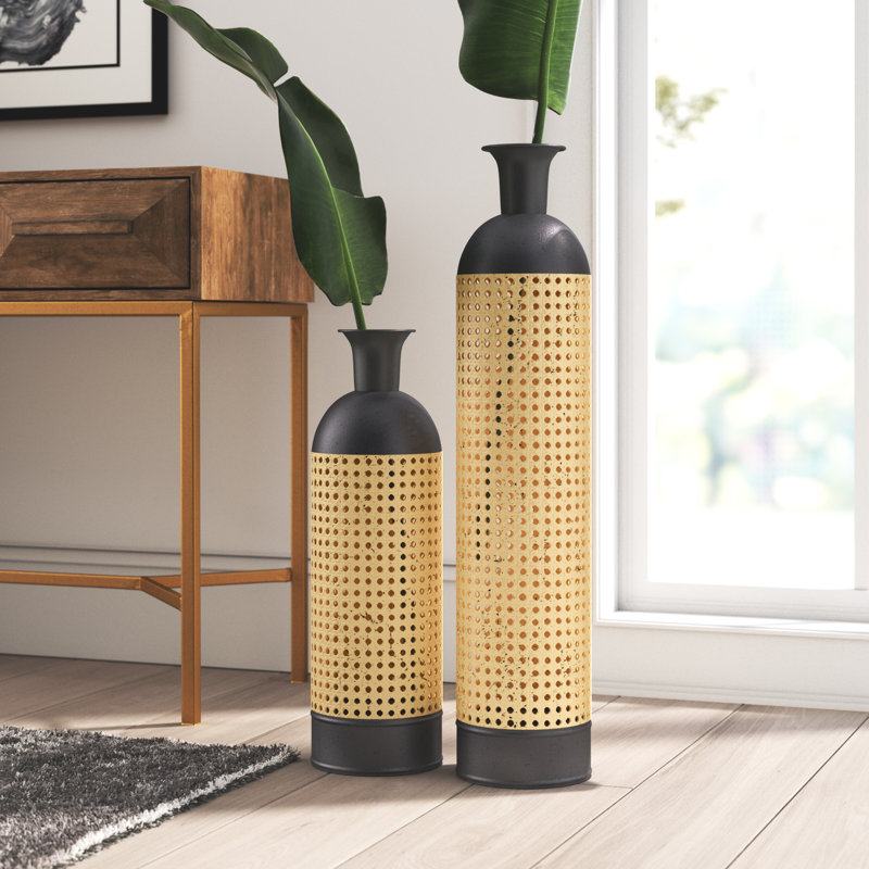 Figueiredo Metal Floor Vase