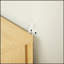Armoire de rangement moderne de 67 po avec ouverture basculante, charnières à fermeture douce et support mural inclinable pour la chambre à coucher-877678729
