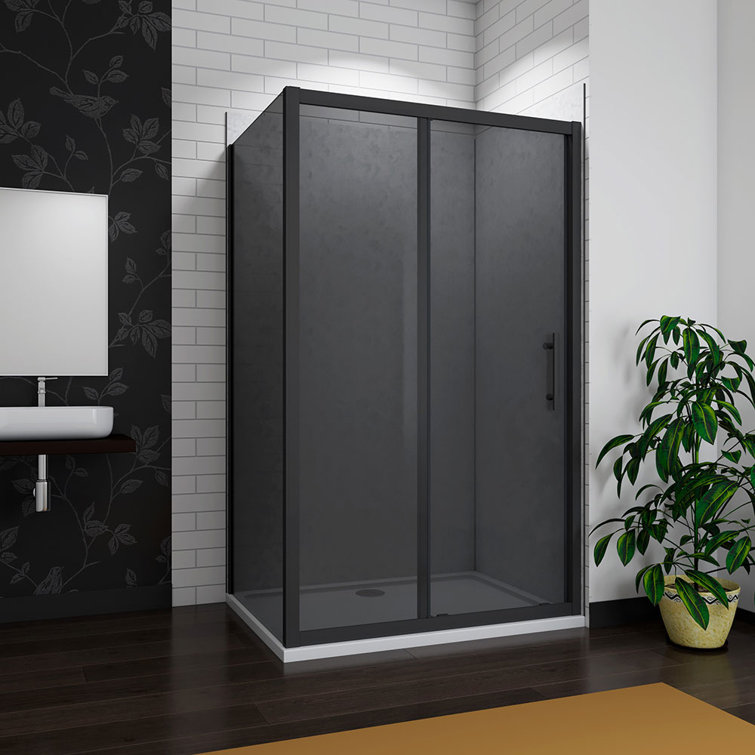 Belfry Bathroom Ulyana Rectangle Shower Enclosure 1900 x 1400 mm ...