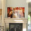 «Autumn Bridge», ensemble de 3 reproductions de photos sur toile-149379973