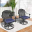 Chaise de patio en fonte d'aluminium-113952785
