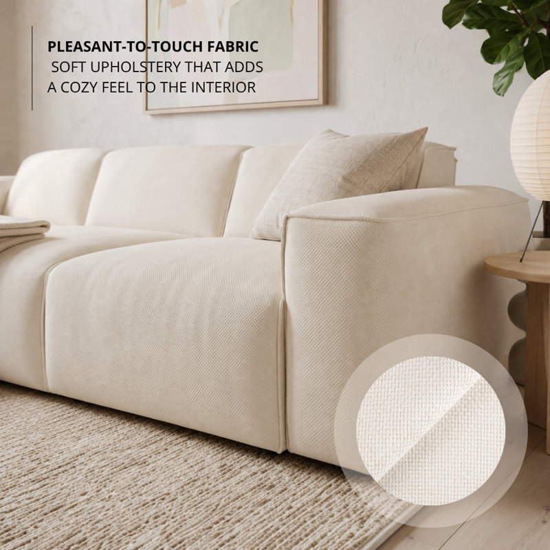 Romunda 3 Seater Sofa Bed, Left Hand Facing