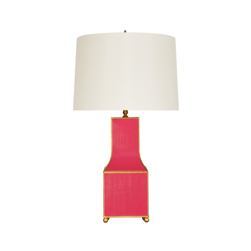Lampe de table 29 po Renata, Rose