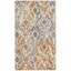 Tapis gris / orange Christa-155084353