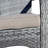 Patio Chair With Cushions( Grey Cushion)